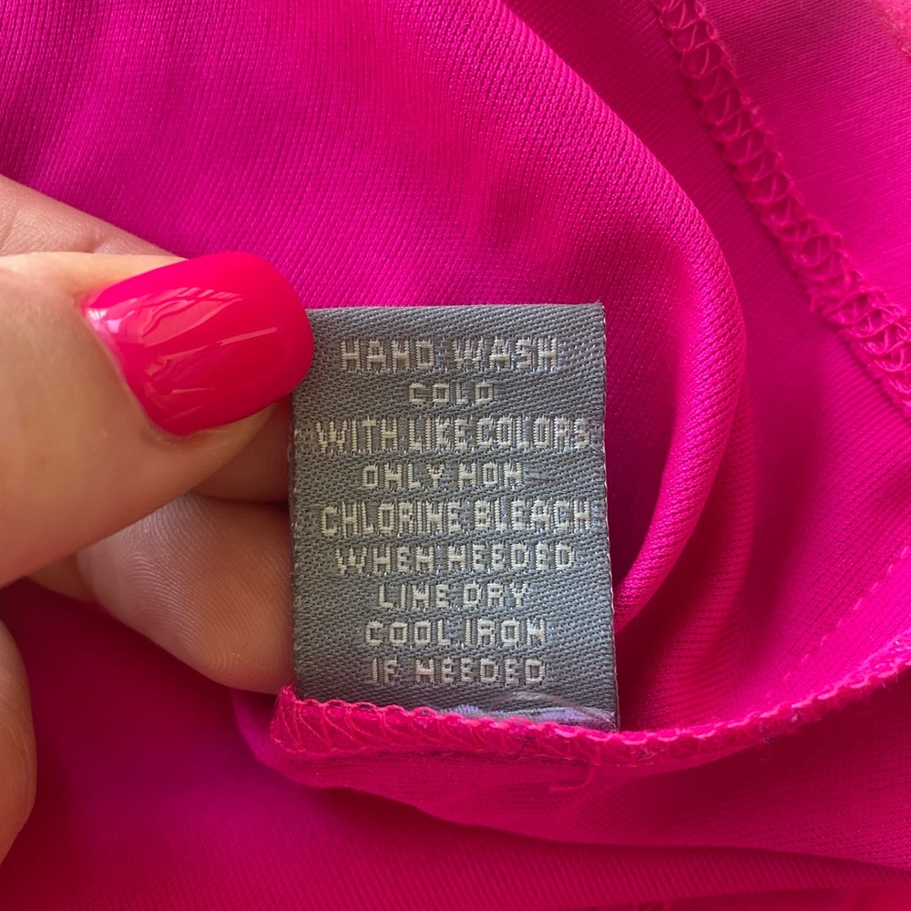 Fluorescent Neon Hot Pink XL Tank Top - Picture 5 of 8